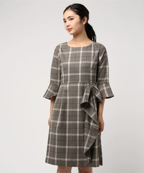 C Smile シー スマイル の チェックフリルワンピース ワンピース Wear