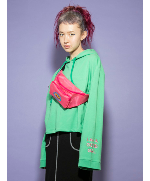 Candy Stripper（キャンディストリッパー）の「GOOD GIRL フーディ（パーカー・レディース・ブラック/グリーン/ピンク・2）」の3枚目の写真