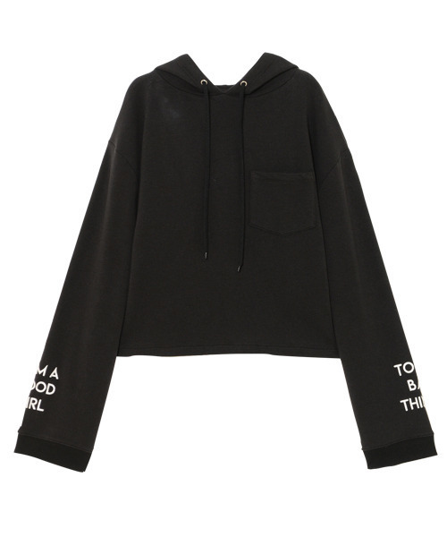 Candy Stripper（キャンディストリッパー）の「GOOD GIRL フーディ（パーカー・レディース・ブラック/グリーン/ピンク・2）」の2枚目の写真