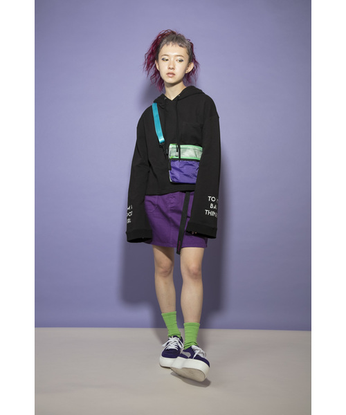 Candy Stripper（キャンディストリッパー）の「GOOD GIRL フーディ（パーカー・レディース・ブラック/グリーン/ピンク・2）」の4枚目の写真