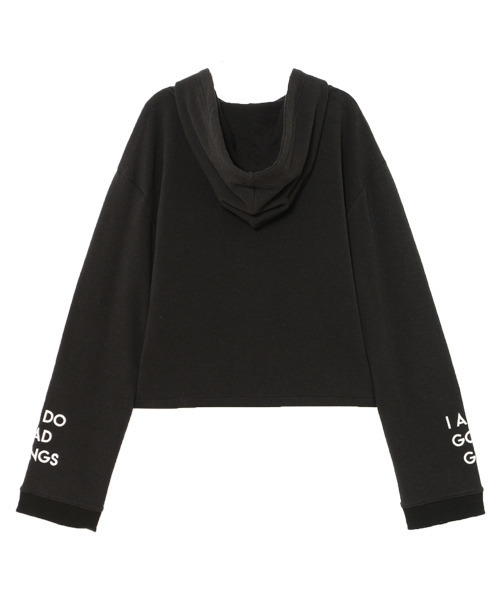 Candy Stripper（キャンディストリッパー）の「GOOD GIRL フーディ（パーカー・レディース・ブラック/グリーン/ピンク・2）」の6枚目の写真