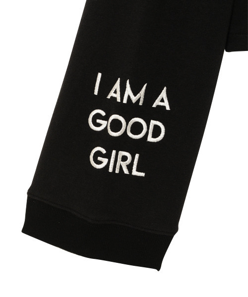 Candy Stripper（キャンディストリッパー）の「GOOD GIRL フーディ（パーカー・レディース・ブラック/グリーン/ピンク・2）」の10枚目の写真