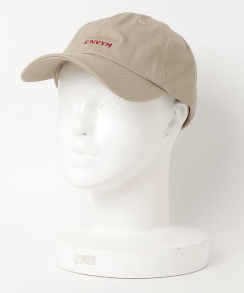 ENVYM(アンビー)の「ENVYM LOGO CAP(キャップ・レディース・ホワイト/ブラック/ベージュ・FREE)」の3枚目の写真