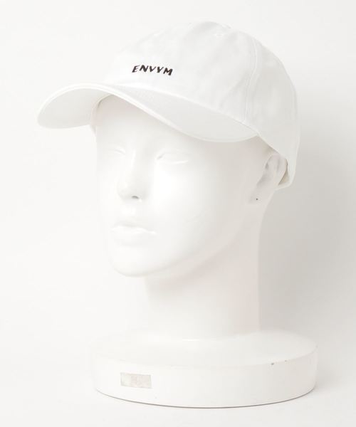 ENVYM(アンビー)の「ENVYM LOGO CAP(キャップ・レディース・ホワイト/ブラック/ベージュ・FREE)」の2枚目の写真