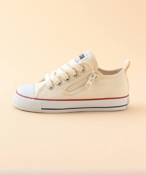 CONVERSE(コンバース)の「【ROPE' PICNIC KIDS】【CONVERSE】ローカットスニーカー(スニーカー・キッズ・オフホワイト/ピンク・20/18/17/19)」の8枚目の写真