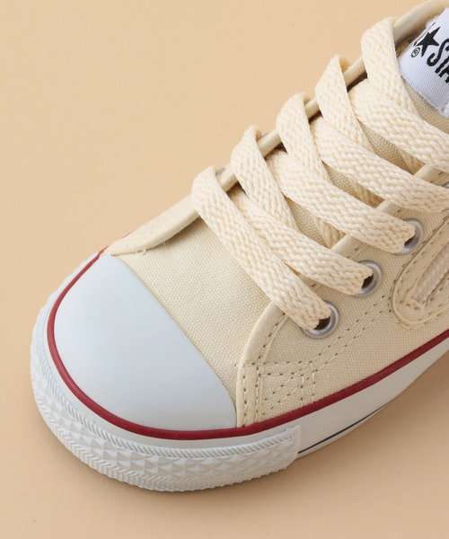 CONVERSE(コンバース)の「【ROPE' PICNIC KIDS】【CONVERSE】ローカットスニーカー(スニーカー・キッズ・オフホワイト/ピンク・20/18/17/19)」の6枚目の写真