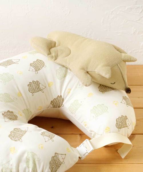 10mois（ディモワ）の「【10mois(ディモワ)】 ナルノアピロー(授乳補助ピロー)（授乳ケープ/授乳クッション・キッズ・ブルー/イエロー/グレー・ONE SIZE）」の14枚目の写真