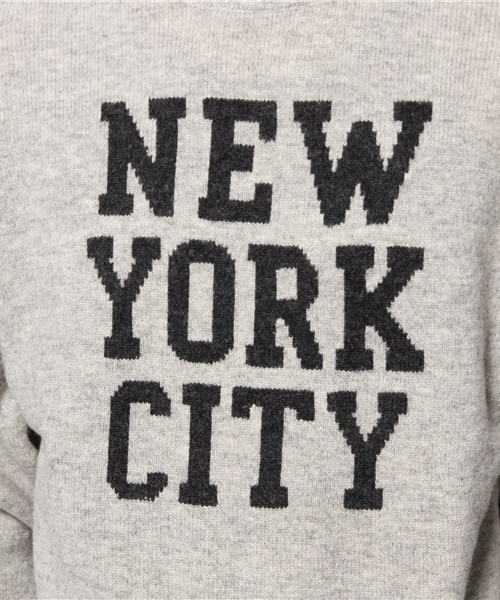 And A（アンドエー）の「NEW YORK Pullover (JACKSON MATISSE)（ニット/セーター・メンズ・グレー・SMALL/MEDIUM）」の2枚目の写真