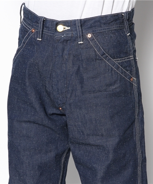 Denime（ドゥニーム）の「DENIM PAINTER PANTS（デニムパンツ・メンズ・ネイビー・30inch/28inch/36inch/32inch/34inch）」の9枚目の写真