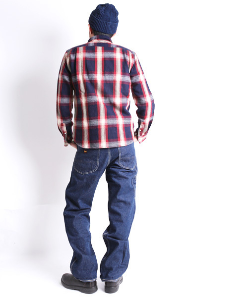 Denime（ドゥニーム）の「DENIM PAINTER PANTS（デニムパンツ・メンズ・ネイビー・30inch/28inch/36inch/32inch/34inch）」の13枚目の写真