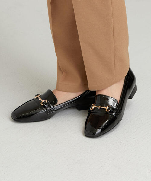 green label relaxing（グリーンレーベルリラクシング）の「★CFC スクエア ビットローファー(2cmヒール)（ローファー・レディース・ブラック/ブラウン/その他1・25cm/23cm/24.5cm/22.5cm/24cm/23.5cm/22cm）」の11枚目の写真