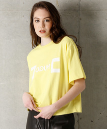 ウィメンズ ボックスシルエット HUGOリバースロゴ Tシャツ