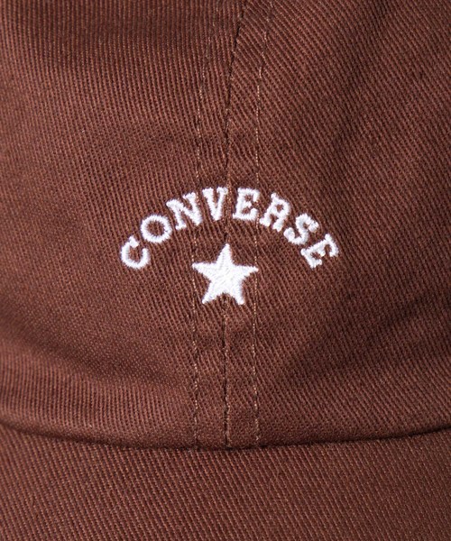 CONVERSE（コンバース）の「∴WEGO/CONVERSE別注アーチロゴLowCap（キャップ・メンズ・ブラック/ダークベージュ/ネイビー/ブラウン・FREE）」の5枚目の写真