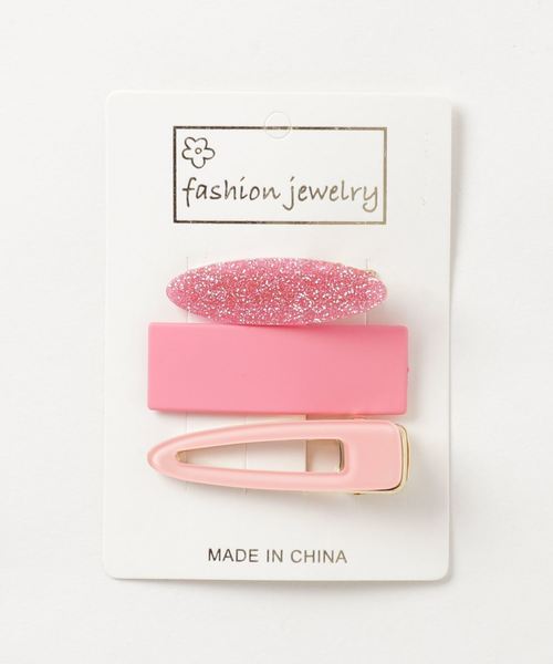 Esime（エシミー）の「ヘアクリップ 3点セット（ヘアピン・キッズ・パープル/ピンク/イエロー/オレンジ/ブルー・FREE）」の4枚目の写真