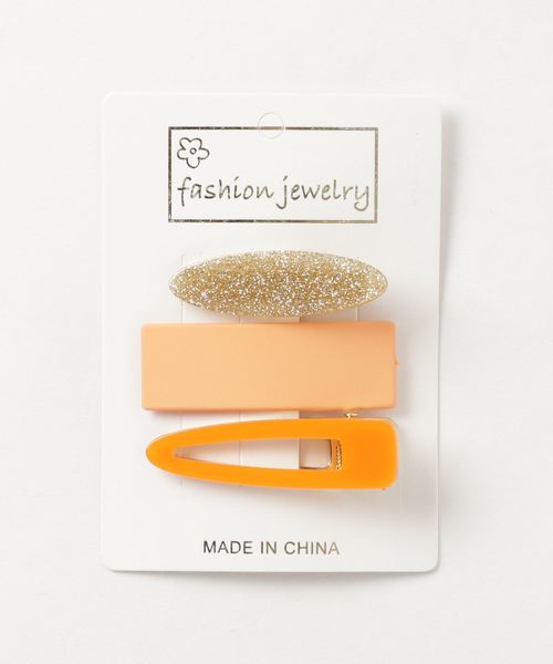 Esime（エシミー）の「ヘアクリップ 3点セット（ヘアピン・キッズ・パープル/ピンク/イエロー/オレンジ/ブルー・FREE）」の5枚目の写真