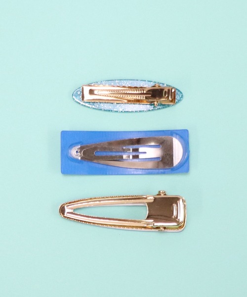 Esime（エシミー）の「ヘアクリップ 3点セット（ヘアピン・キッズ・パープル/ピンク/イエロー/オレンジ/ブルー・FREE）」の6枚目の写真