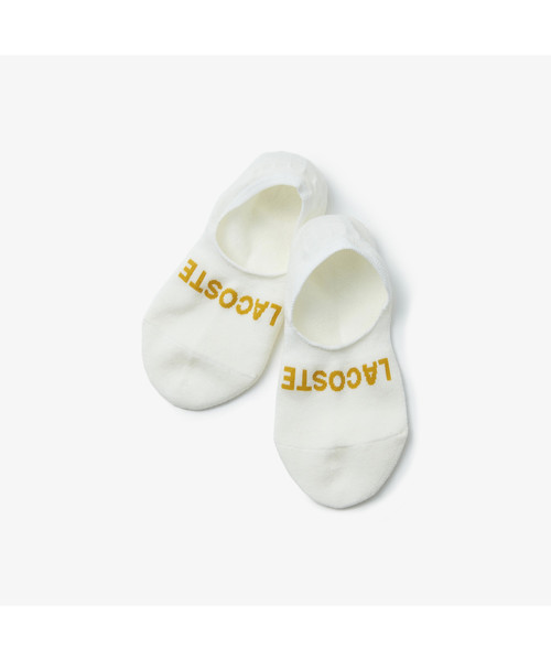 Lacoste ラコステ の レディースパイル地フットカバー ソックス 靴下 Wear