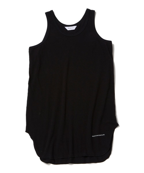 MSML(エムエスエムエル)の「LONG TANK TOP(タンクトップ・メンズ・カーキ/レッド/ホワイト/ブラック・SMALL/MEDIUM/LARGE)」の6枚目の写真