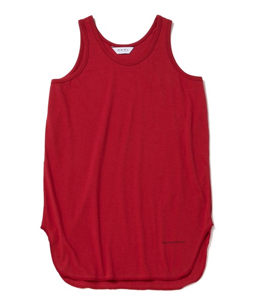 MSML(エムエスエムエル)の「LONG TANK TOP(タンクトップ・メンズ・カーキ/レッド/ホワイト/ブラック・SMALL/MEDIUM/LARGE)」の19枚目の写真