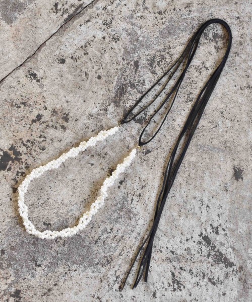 kaene(カエン)の「パール2wayベルト(ベルト・レディース・ホワイト系その他・FREE)」の2枚目の写真