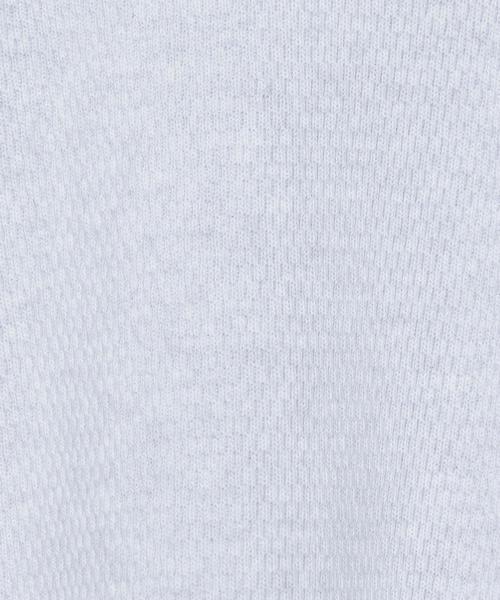 H　BEAUTY&YOUTH UNITED ARROWS（エイチビューティーアンドユースユナイテッドアローズ）の「＜H＞HEAVY HONEY COMB PULLOVER/カットソー（Tシャツ/カットソー・メンズ・ホワイト/ライトグレー/ケリー・MEDIUM/SMALL/LARGE）」の12枚目の写真