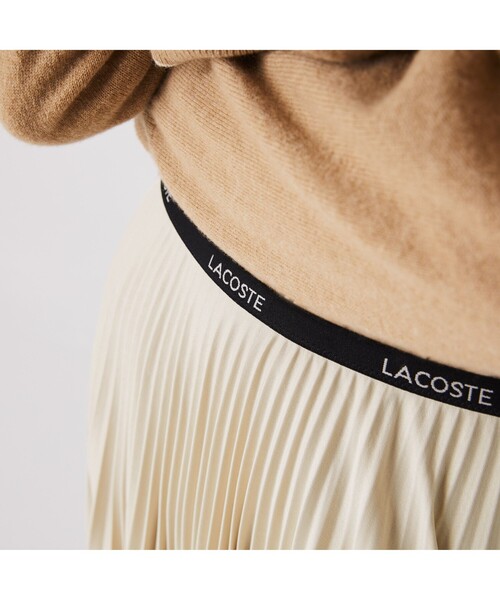 LACOSTE(ラコステ)の「ミドルカットプリーツスカート(スカート・レディース・ストーン/レッド/イエロー/オフホワイト/ライトブルー・S/M/L/XS)」の13枚目の写真