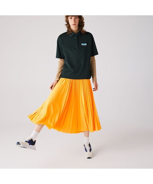 LACOSTE(ラコステ)の「ミドルカットプリーツスカート(スカート・レディース・ストーン/レッド/イエロー/オフホワイト/ライトブルー・S/M/L/XS)」の15枚目の写真
