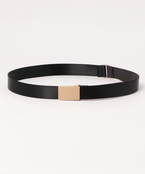 UNITED TOKYO（ユナイテッドトウキョウ）の「カラーGIベルト（ベルト・レディース・ブラック/グリーン・FREE）」の2枚目の写真