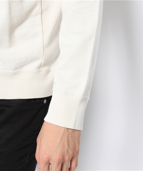 WEGO（ウィゴー）の「WEGO/シリコン加工プリントスウェット（スウェット・メンズ・オフホワイト/ネイビー・LARGE/MEDIUM）」の8枚目の写真