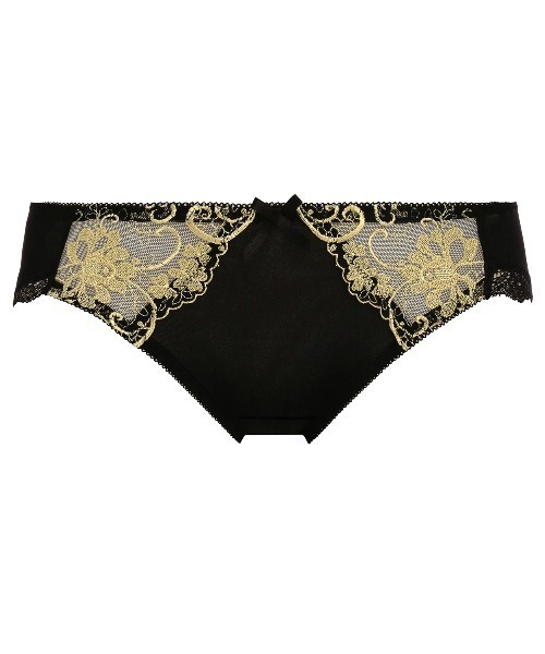 Triumph（トリンプ）の「【WEB限定価格】トリンプ AC004 レギュラーショーツ30-2 Hikini 30 Y9 A5 RL2（ショーツ・レディース・ブラック/ベージュ/ブルー・M/L）」の2枚目の写真