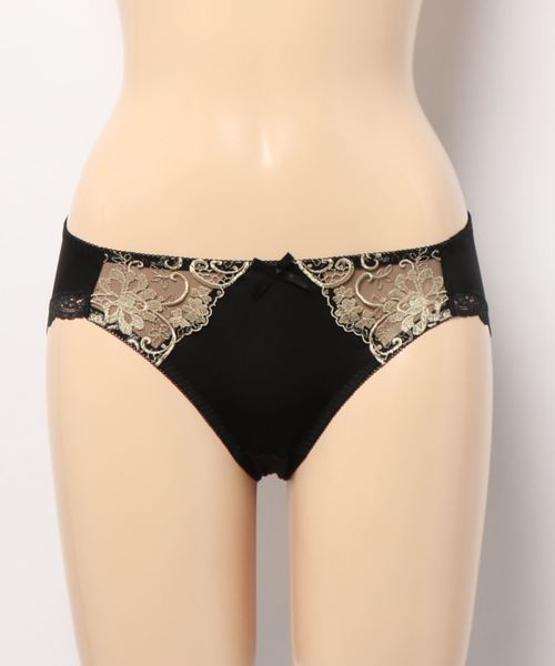 Triumph（トリンプ）の「【WEB限定価格】トリンプ AC004 レギュラーショーツ30-2 Hikini 30 Y9 A5 RL2（ショーツ・レディース・ブラック/ベージュ/ブルー・M/L）」の8枚目の写真