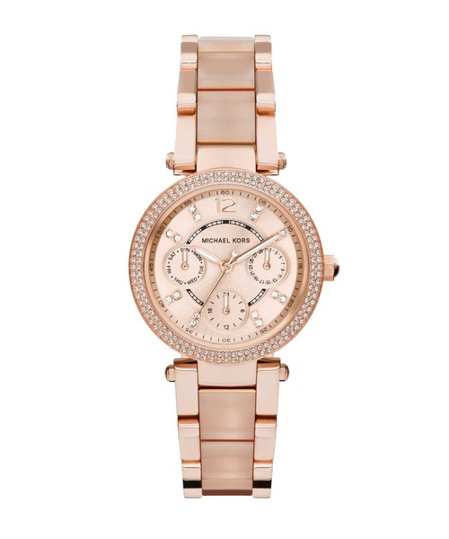 MICHAEL KORS（マイケルコース）の「マイケル・コース 腕時計 レディース アナログ ステンレス MK6110（アナログ腕時計・レディース・ピンクゴールド・FREE）」の7枚目の写真