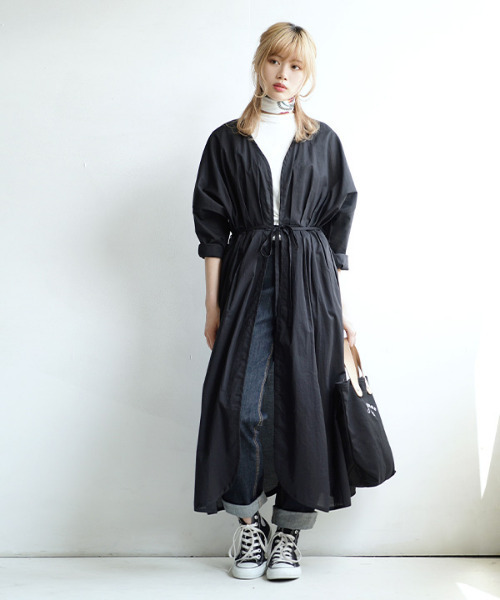 ルーセント インドコットン タック入りロングガウン カーディガン ボレロ Zootie ズーティー のファッション通販 Zozotown