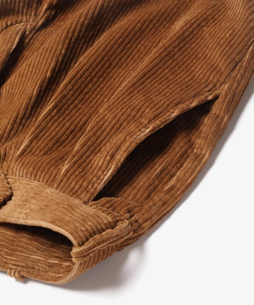MR.OLIVE（ミスターオリーブ）の「【セットアップ対応】5W WIDE CORDUROY / インサイド ツータック スラックス（スラックス・メンズ・ブラック/ブラウン/アイボリー/キャメル・SMALL/MEDIUM/LARGE）」の13枚目の写真