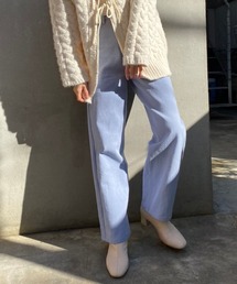 【ZOZO限定】ストレートカラ―パンツ