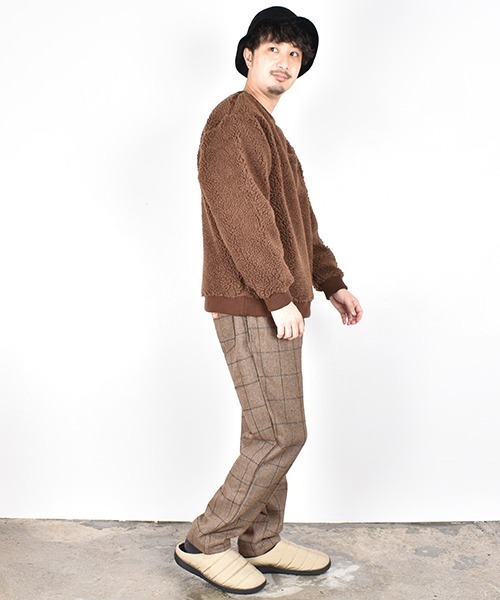 WILD THINGS（ワイルドシングス）の「FLUFFY BOA L/S CREW