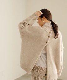 ADAM ET ROPE'（アダムエロペ）の「【袖取り外し可能】マルチウェイニット（ニット/セーター・レディース）」