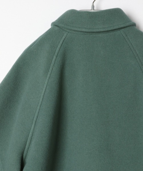LOWRYS FARM（ローリーズファーム）の「メリノウールジャケット　917859（ブルゾン・レディース・グリーン/アイボリー・FREE）」の8枚目の写真