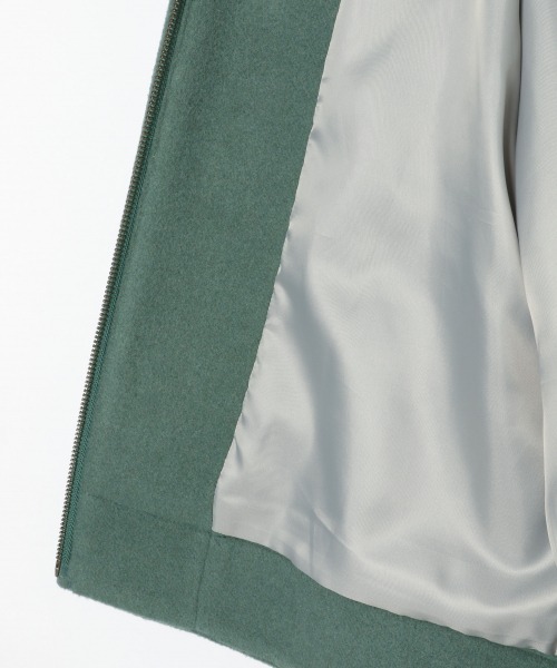 LOWRYS FARM（ローリーズファーム）の「メリノウールジャケット　917859（ブルゾン・レディース・グリーン/アイボリー・FREE）」の14枚目の写真