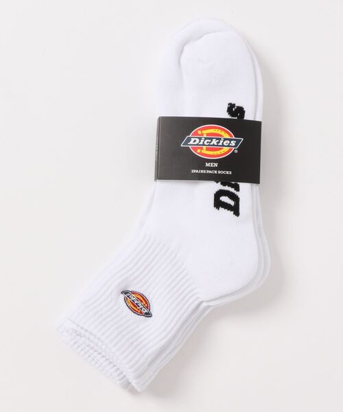 Dickies(ディッキーズ)の「【 Dickies / ディッキーズ 】3P ロゴ 刺繍 底パイル ソックス(ソックス/靴下・レディース・ブラック系その他/ホワイト/ブラック/ホワイト系その他・FREE)」の6枚目の写真