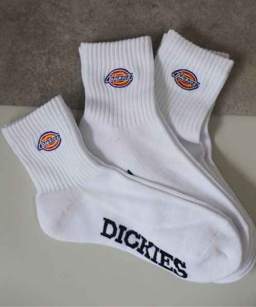 Dickies(ディッキーズ)の「【 Dickies / ディッキーズ 】3P ロゴ 刺繍 底パイル ソックス(ソックス/靴下・レディース・ブラック系その他/ホワイト/ブラック/ホワイト系その他・FREE)」の9枚目の写真