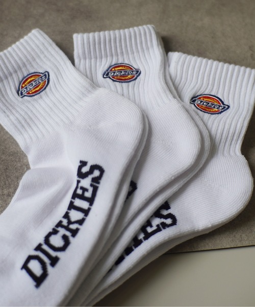 Dickies(ディッキーズ)の「【 Dickies / ディッキーズ 】3P ロゴ 刺繍 底パイル ソックス(ソックス/靴下・レディース・ブラック系その他/ホワイト/ブラック/ホワイト系その他・FREE)」の8枚目の写真
