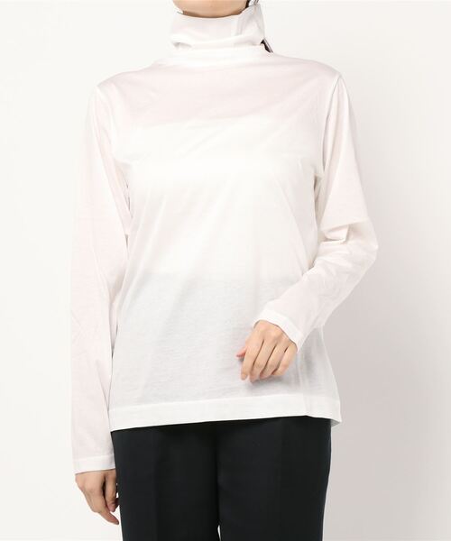 LOWRYS FARM（ローリーズファーム）の「カラータートルＬＳ　921295（Tシャツ/カットソー・レディース・ホワイト/ブラック/グレー・FREE）」の16枚目の写真