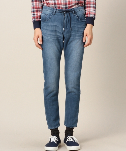 BEAUTY&YOUTH UNITED ARROWS（ビューティーアンドユースユナイテッドアローズ）の「BY スウェット デニム 5ポケット パンツ ◆（その他パンツ・メンズ・ライトブルー・LARGE/MEDIUM/X-LARGE/SMALL）」の2枚目の写真