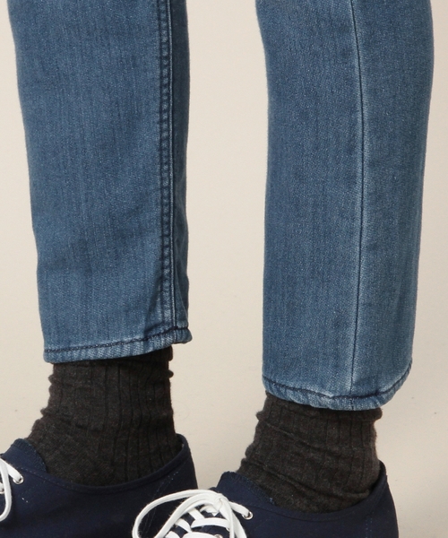 BEAUTY&YOUTH UNITED ARROWS（ビューティーアンドユースユナイテッドアローズ）の「BY スウェット デニム 5ポケット パンツ ◆（その他パンツ・メンズ・ライトブルー・LARGE/MEDIUM/X-LARGE/SMALL）」の8枚目の写真