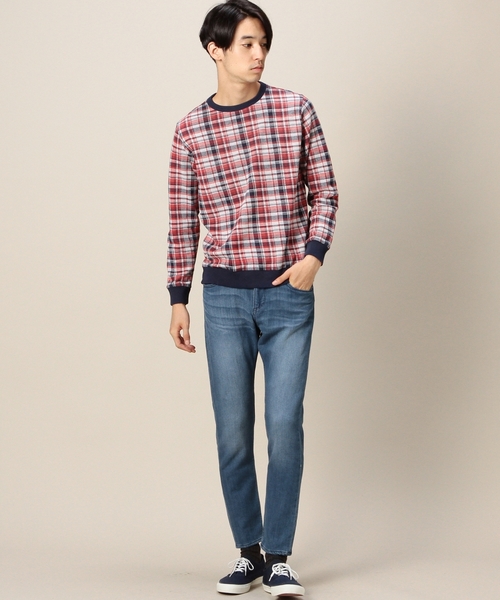 BEAUTY&YOUTH UNITED ARROWS（ビューティーアンドユースユナイテッドアローズ）の「BY スウェット デニム 5ポケット パンツ ◆（その他パンツ・メンズ・ライトブルー・LARGE/MEDIUM/X-LARGE/SMALL）」の10枚目の写真