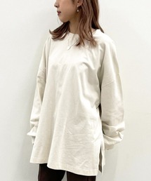 apres jour mignon | サイドスリットロンT【ZOZOTOWN限定アイテム】(Tシャツ/カットソー)