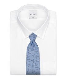 【訳あり】PAUL SMITH FLORAL SPOT 8CM ネクタイ【国内即発】 Paul Smith (ポールスミス) シルク100％ 花柄 ネクタイ
