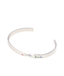 Paul Smith（ポールスミス）の「TWISTED LOGO PLATE BANGLE