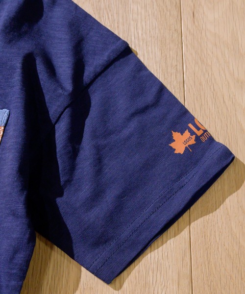 LOGOS(ロゴス)の「【30】〔LOGOS/ロゴス〕スラブ天竺 ペイズリー柄ポケット Tシャツ 半袖(Tシャツ/カットソー・キッズ・ネイビー/カーキ/クリーム・160/140/150/130)」の8枚目の写真
